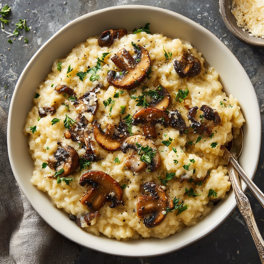 Trader Joe's Mushroom Risotto