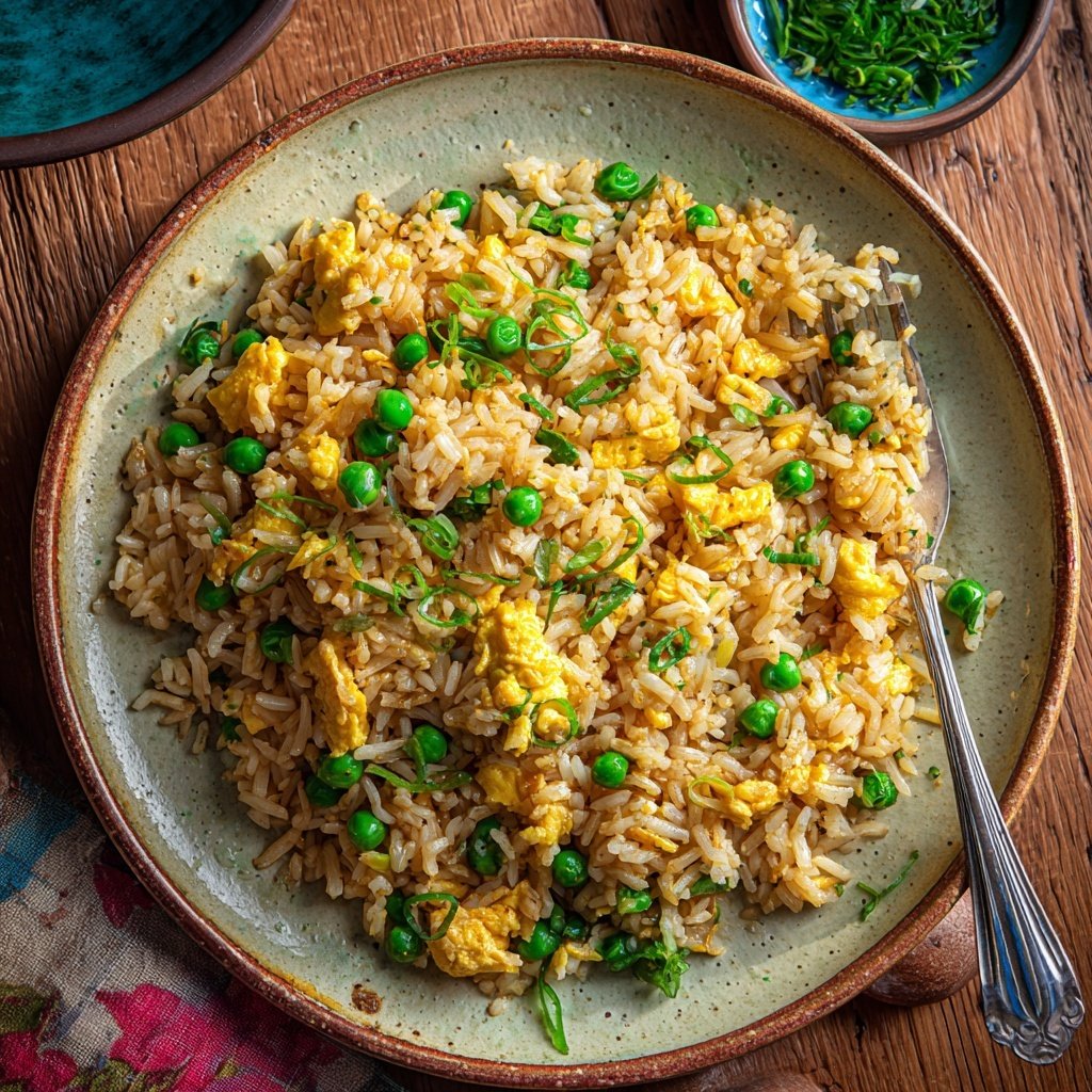 Quick 10 Minute Egg Fried Rice